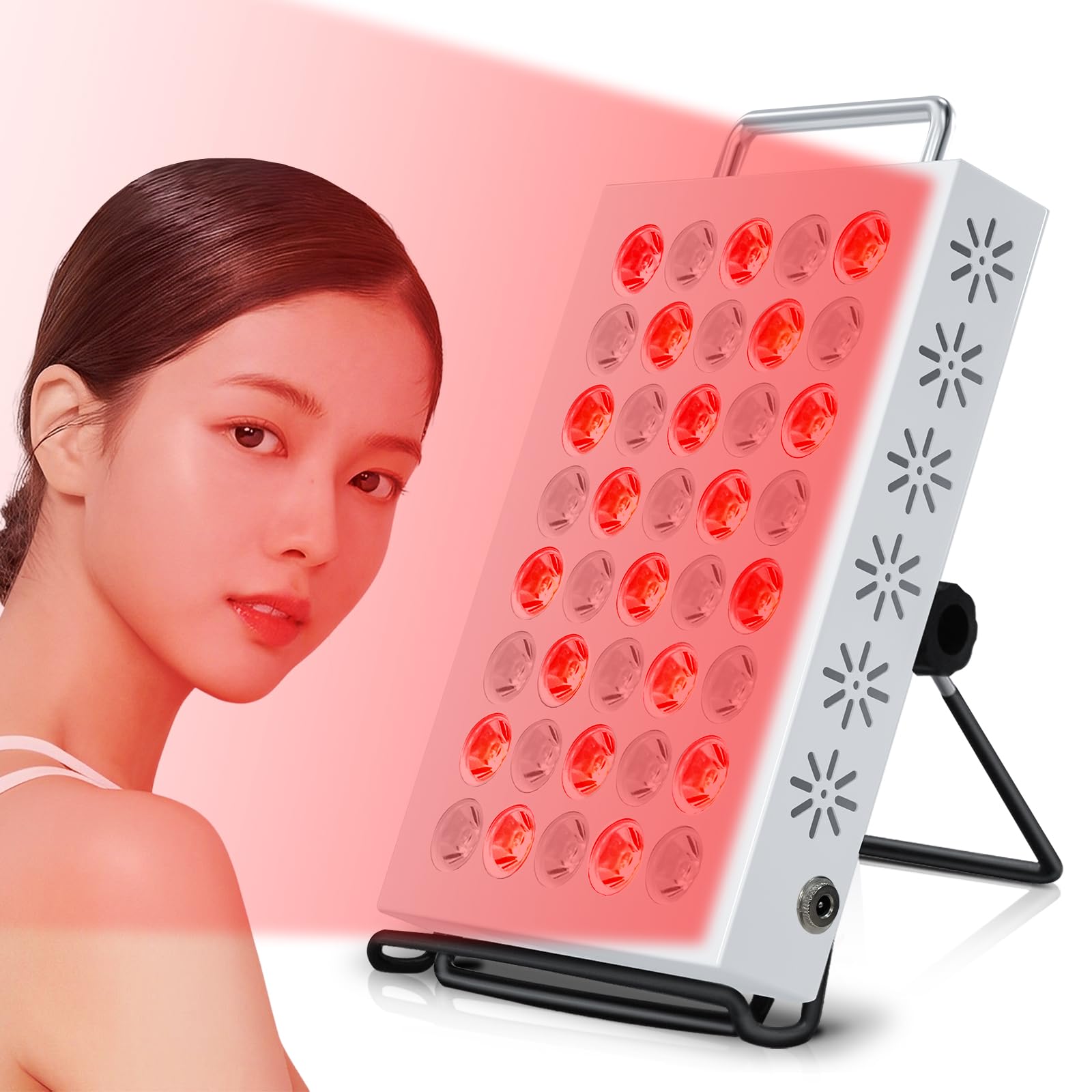 Amazon.co.jp: 近赤外線LEDライトパネル、赤色LEDパネルにタイマー機能